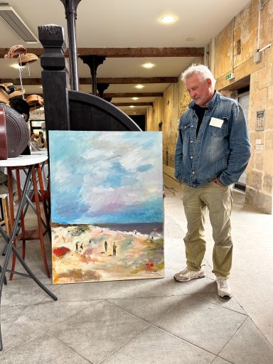 Christian, Artiste peintre