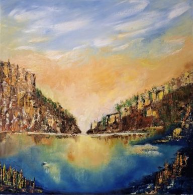 Cathy, Artiste peintre