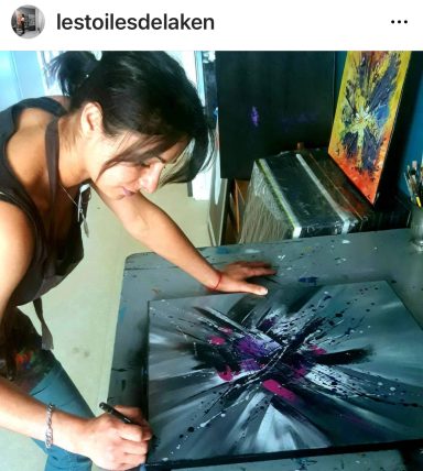 Laken, Artiste peintre