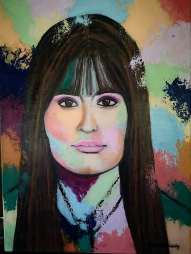 Michelle, Artiste peintre